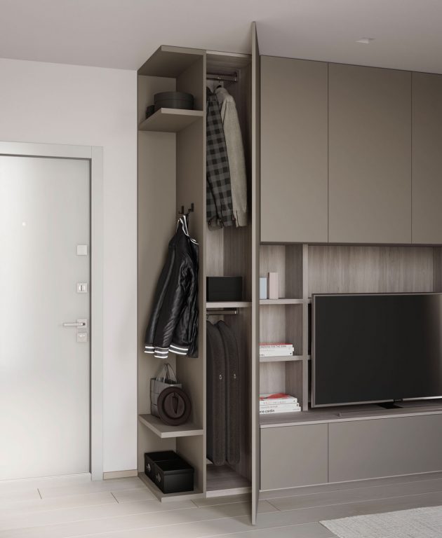 Studio flat 43 sq m - NardiInterni