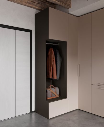 Entrance Studio 33 sq m - NardiInterni