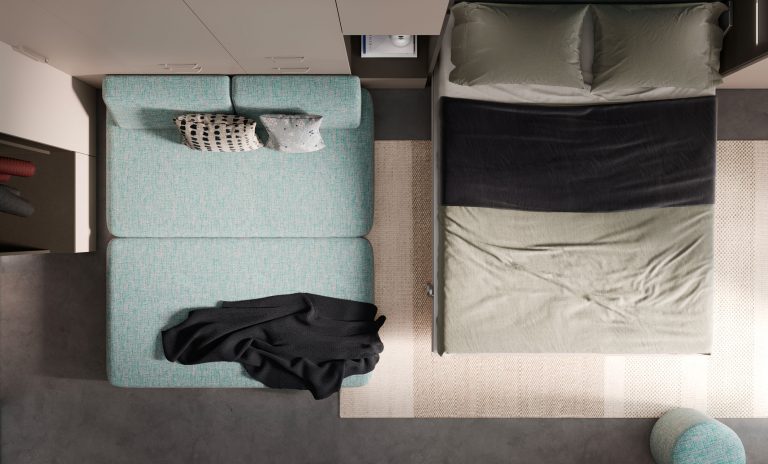Studio flat 33 sq m - NardiInterni