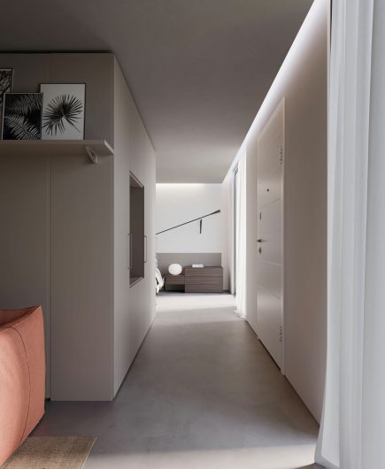 Entrance Studio 60 sq m - NardiInterni