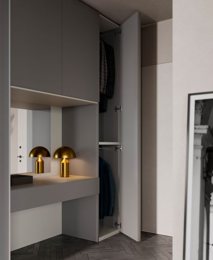 Entrance Apartment 115 sq m - NardiInterni