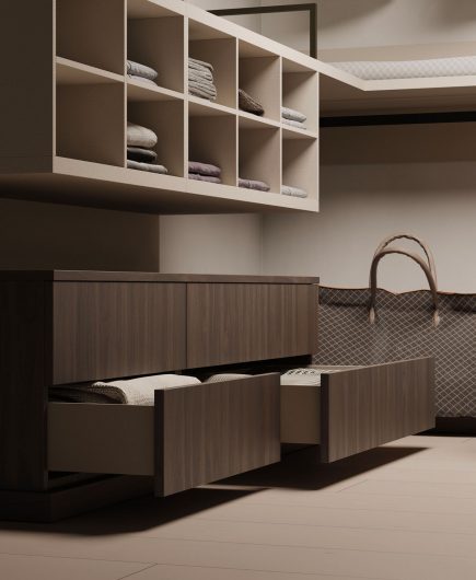 Walk-in Wardrobe Apartment 120 sq m - NardiInterni