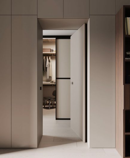 Walk-in Wardrobe Apartment 120 sq m - NardiInterni