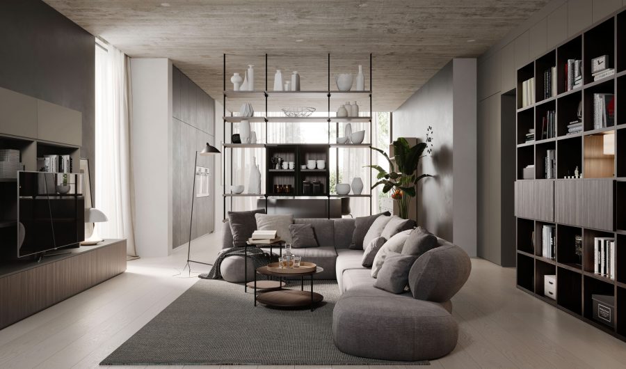 Living Apartment 120 sq m - NardiInterni