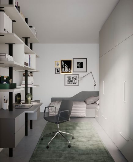 Home Office Apartment 85 sq m - NardiInterni