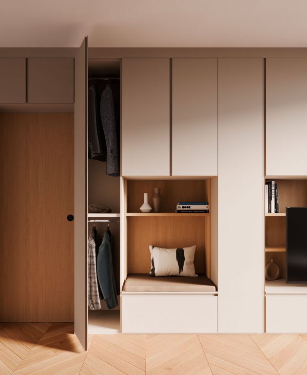 Studio flat 50 sq m - NardiInterni