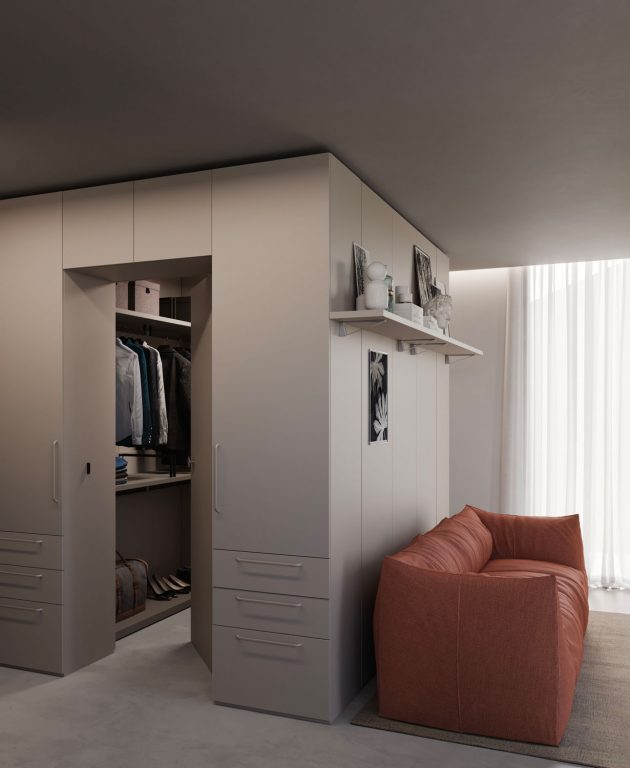 Studio flat 60 sq m - NardiInterni