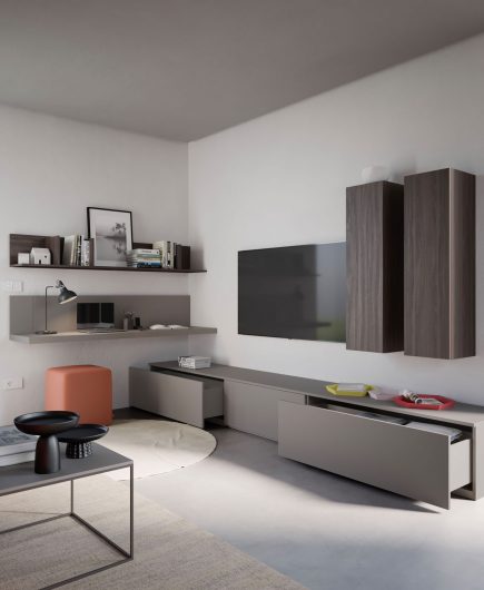 Living Studio 60 sq m - NardiInterni